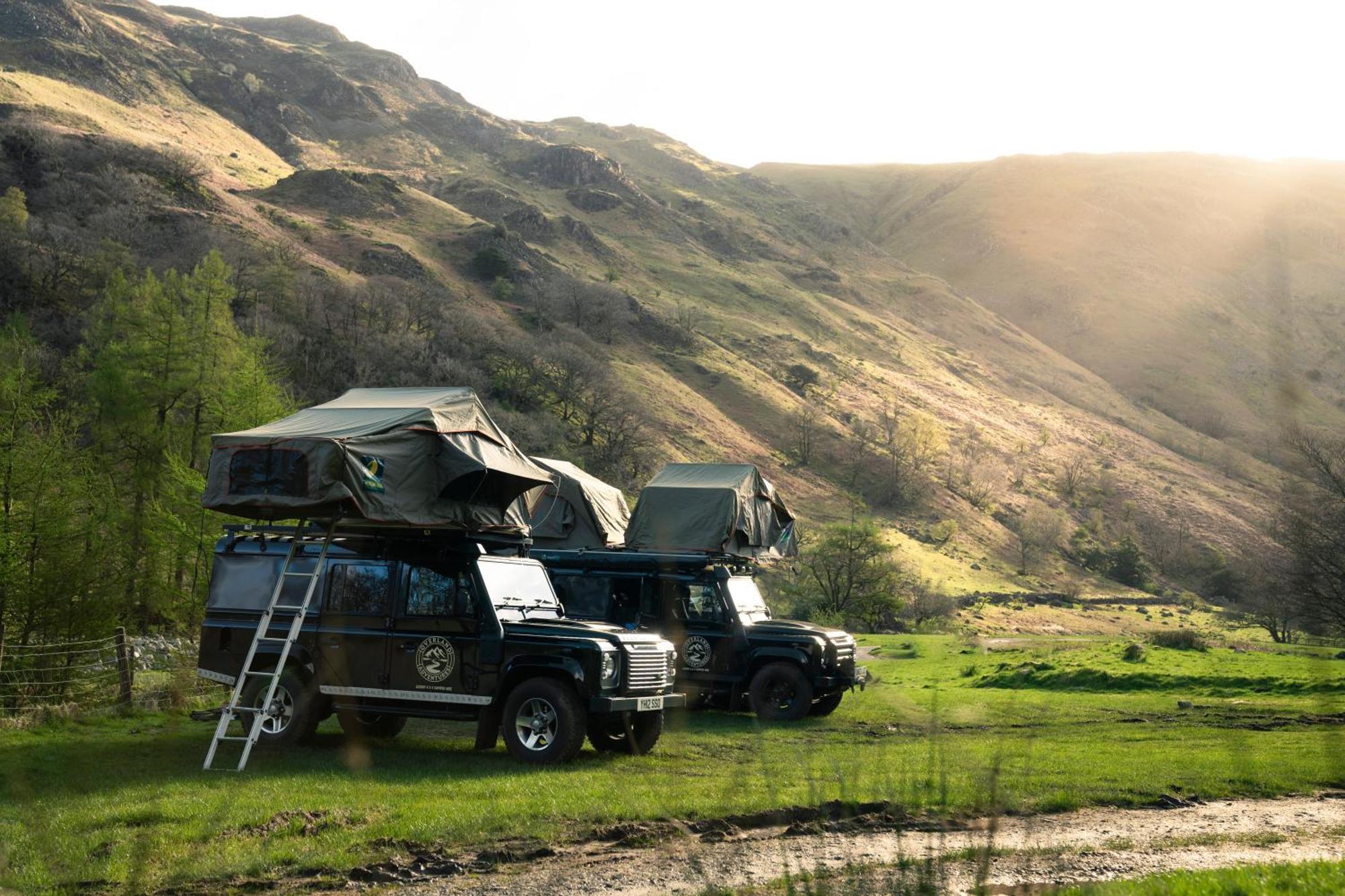 Land Rover Defender Camper Hire モーペス エクステリア 写真